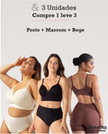 SUTIÃ MODELADOR LIBELLE (COMPRE 1 LEVE 3)