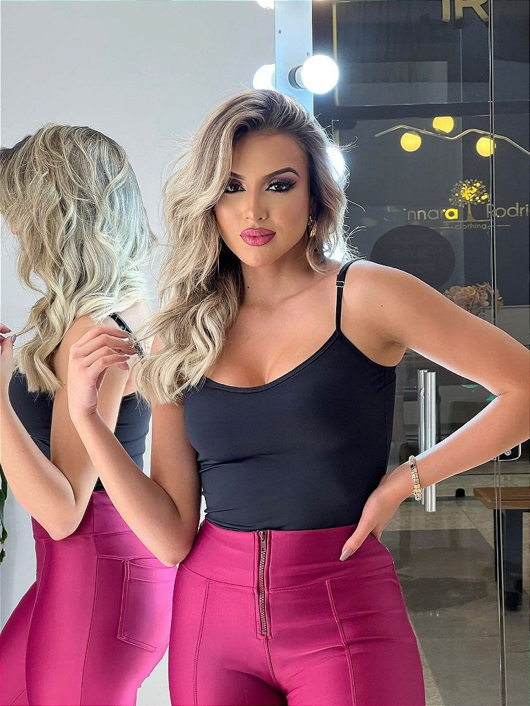 REGATA COM SUTIÃ EMBUTIDO (COMPRE 1 LEVE 3)