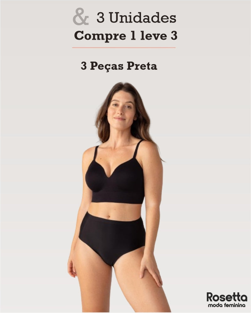 SUTIÃ MODELADOR LIBELLE (COMPRE 1 LEVE 3)