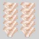 CALCINHA SEDA SOFT SEM COSTURA (KIT COM 10 PEÇAS)