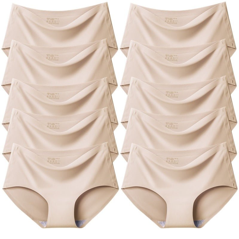 CALCINHA SEDA SOFT SEM COSTURA (KIT COM 10 PEÇAS)