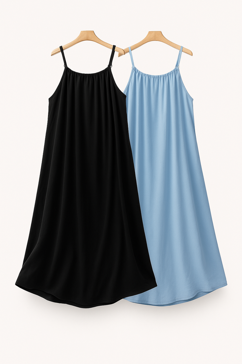 VESTIDO SOLARE – SIMPLES, SOLTO E SOFISTICADO  (COMPRE 1 LEVE 2)