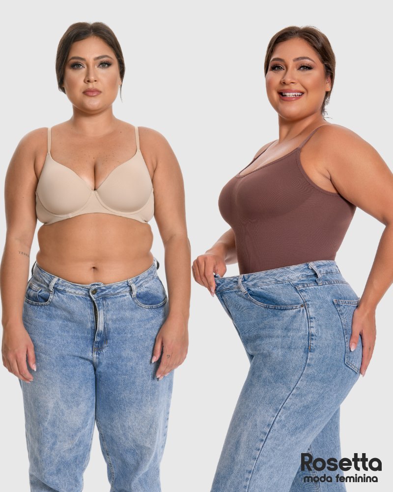 BODY MODELADOR SLIM CONTROL (COMPRE I LEVE 2 )