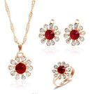 Conjuntos de Colar Brincos e Anel  ZOSHI