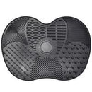 Escova de Silicone Para Limpeza de Pincel Maquiagem