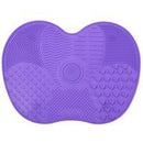 Escova de Silicone Para Limpeza de Pincel Maquiagem