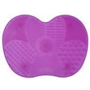 Escova de Silicone Para Limpeza de Pincel Maquiagem